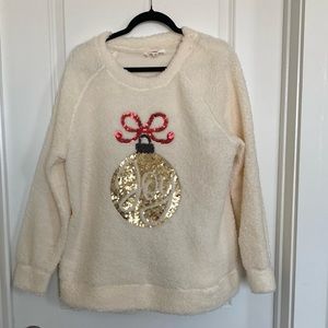Joy Fur Holiday Sweater